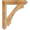 Ekena Millwork Imperial Arts & Crafts Rough Sawn Bracket, Western Red Cedar, 4"W x 24"D x 28"H BKT04X24X28IMP03RWR - alternate 4